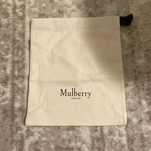 Mulberry Drawstring Dust Bag